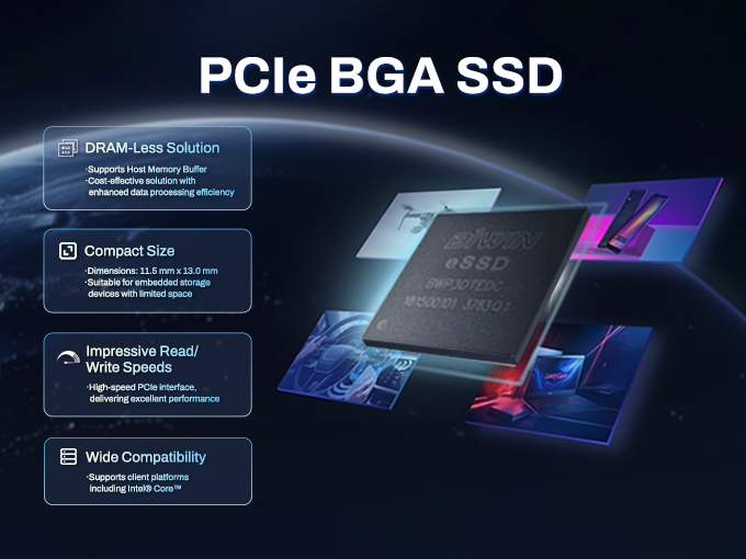 biwin PCIe BGA SSD