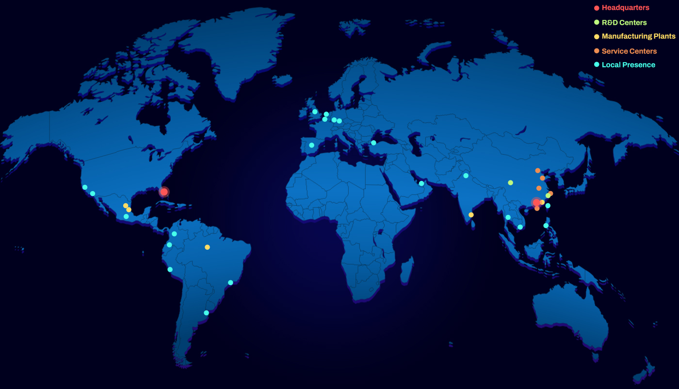 Biwin conpany global location
